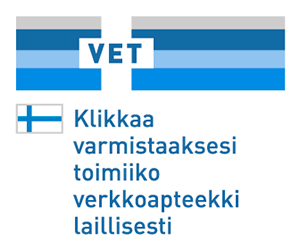 Laillinen verkkoapteekki VET